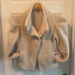 Express Cream Teddy Jacket